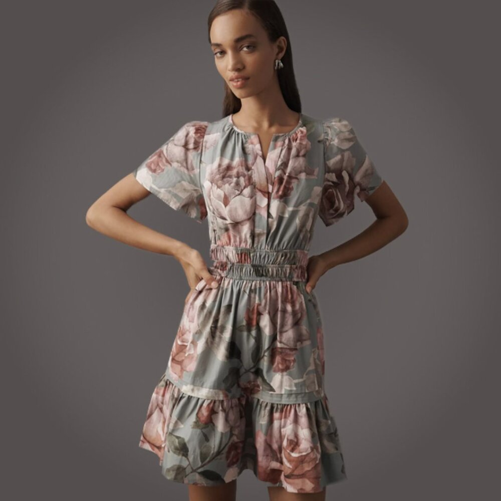 Loverly Grey x Anthropologie Somerset Mini Dress – XL – Worn Twice